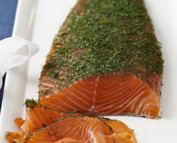 Nordic Cuisine - Gravlax Salmon
